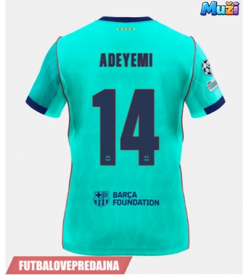 Lacne Muži Futbalové dres Barcelona Karim Adeyemi #14 2026-27 Krátky Rukáv - Tretina